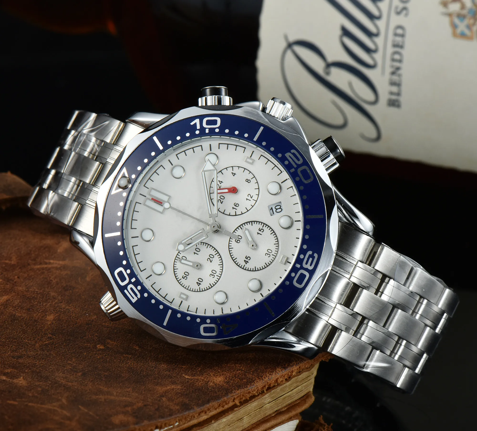 Ahorra a lo Grande en Compras al por Mayor de Muñequera Para Hombre Omega  Reloj Deportivo De Acero Inoxidable Mecánico Automático De 2024 Para