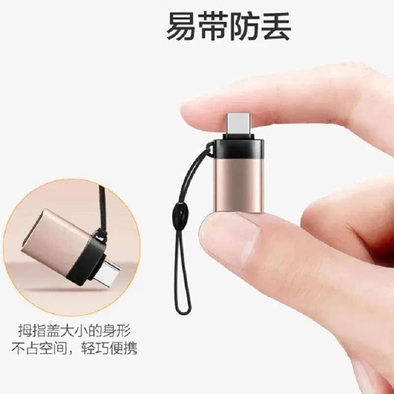 USB-C Type-CからMicro USB B 3.0データ充電ケーブルアダプターコンバーターUSBタイプC女性はSamsung Xiaomi Huawei名誉のために男性から男性へ