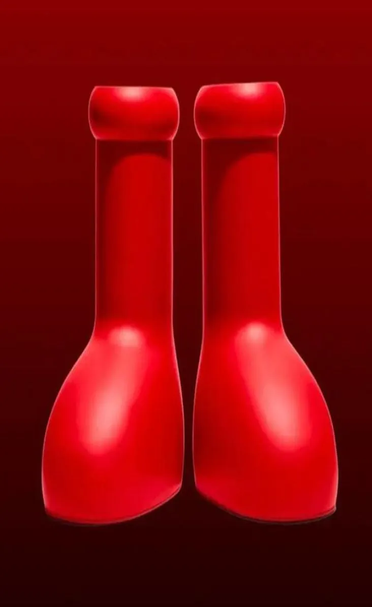 Astro Boy Big Boots Boots Boot Round Heads Boties 2023 Épais Bottom Rainboot Flat Rubber Rain Boots Men Femmes imperméables Fashi8473898