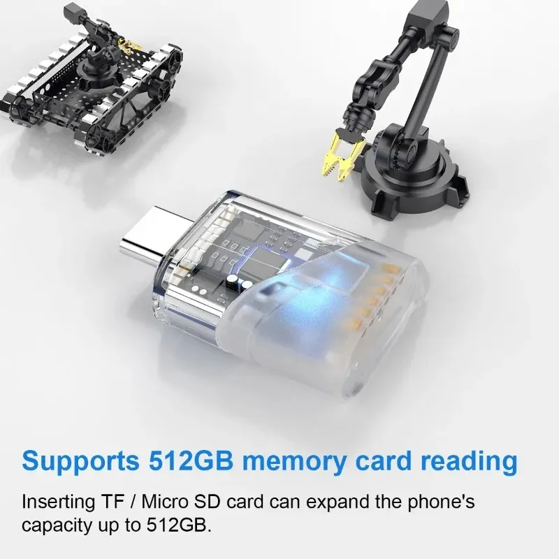 TF Card Reader Micro SD SD Mini Mini digitare C OTG Adattatore USB C Mobile High Speed MacBook Xiaomi Samsung