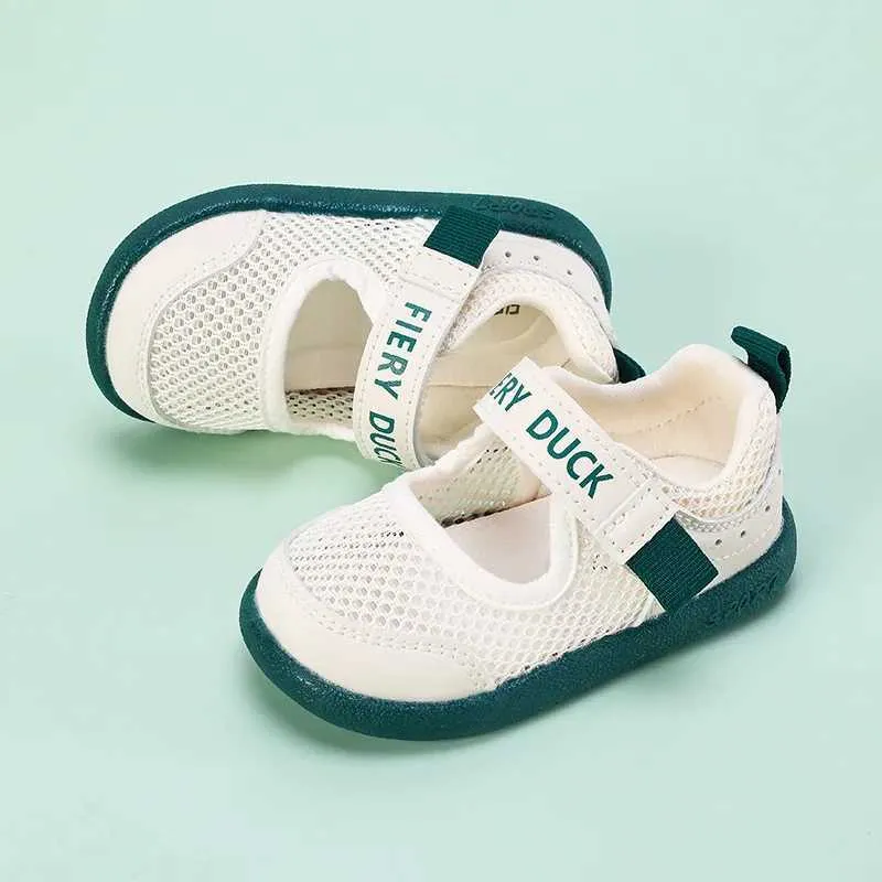 Sneakers jeugd zomer kinderschoenen schoenen baby net kleuterschool anti slip casual wandel sandalen jongens veelzijdige zachte zool slippers zapatillas d240515