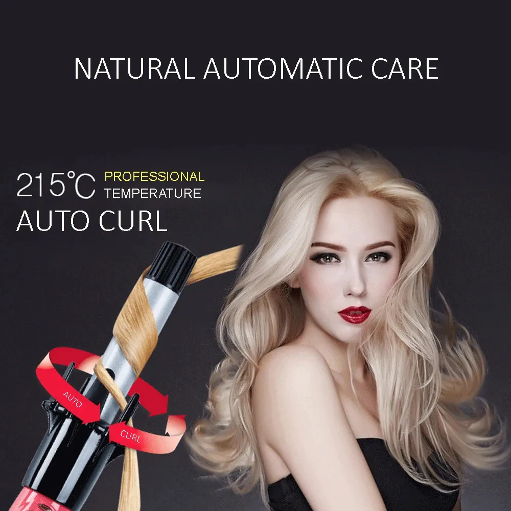 Kiss rotating curling iron online