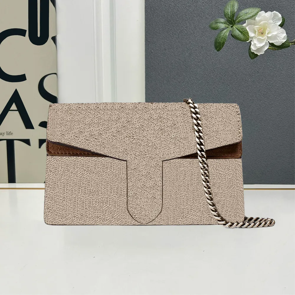 Borsa di design di alta qualità Serpente Borse Borse per sacchetti a catena borse borsetta borsetta mini portafoglio di moda contropiede mini donna di lusso