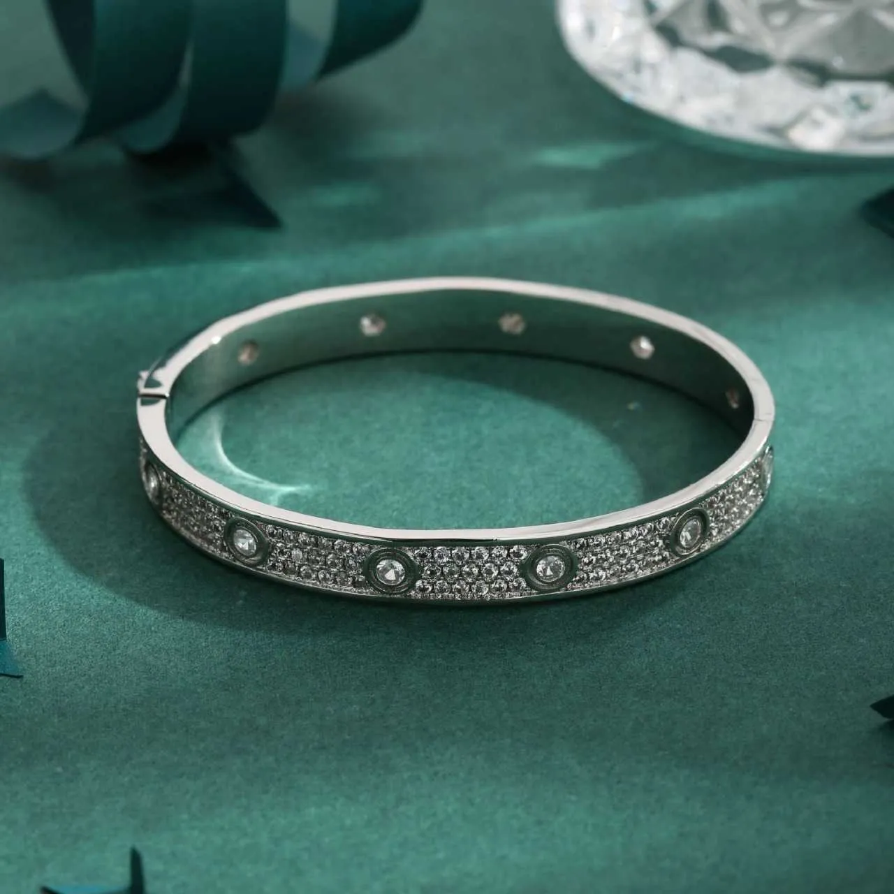 Lover Ekskluzywna bransoletka do pokazywania miłości klasycznej bransoletki moda popularna wśród oryginalnego logo Cartter