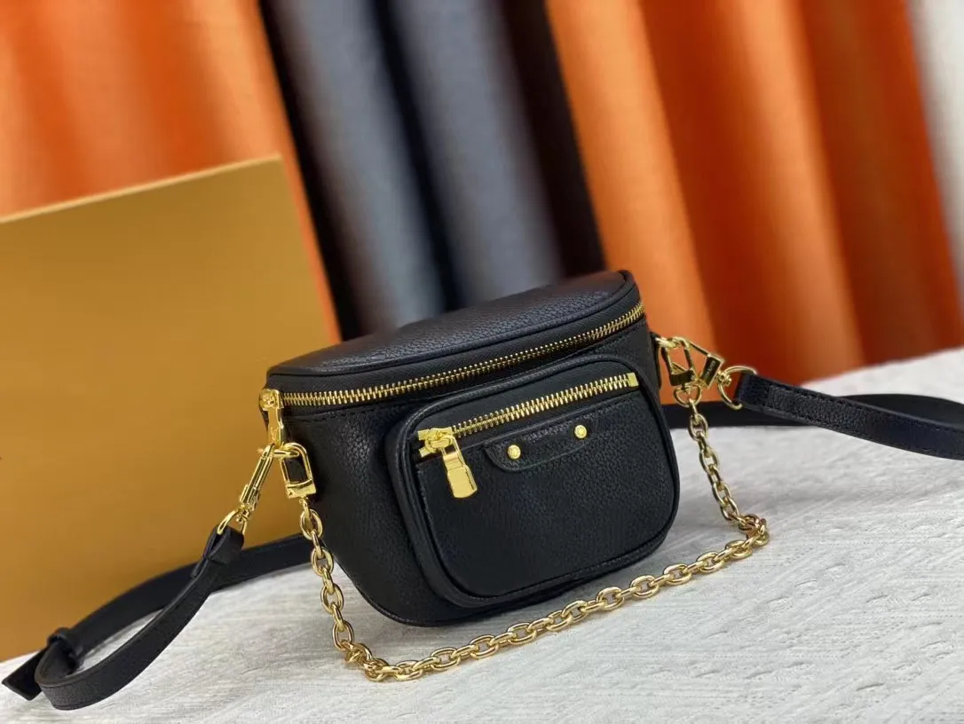 Tasarımcı Çanta Bumbag Kadınlar Fanny Pack Lüks Crossbody Yan Çantalar Zincir Çanta Erkek Bel Çanta Sling Tasche Torç Mini Omuz Çantası Messenger Dicky0750 Çanta