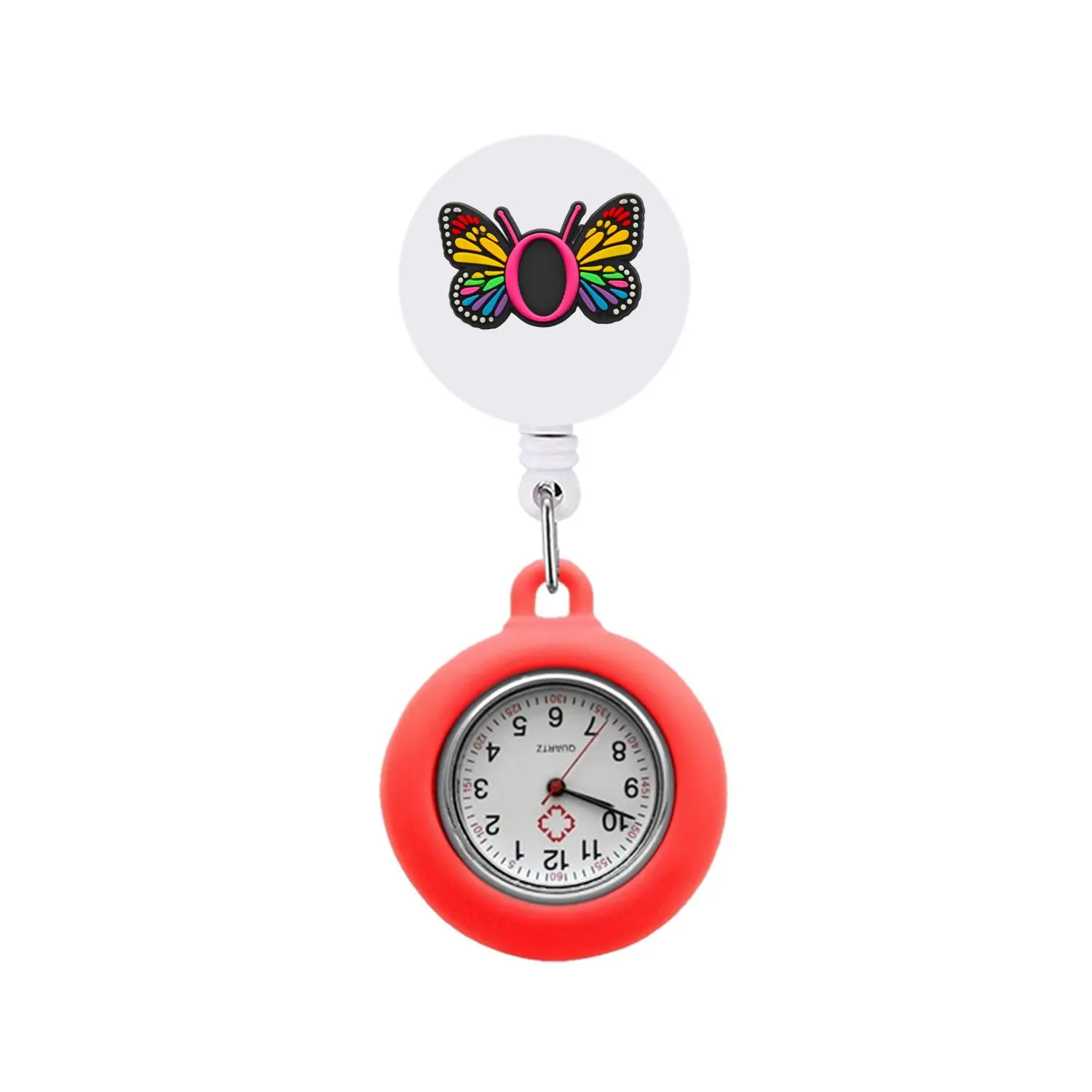 Retractable fob watch best sale