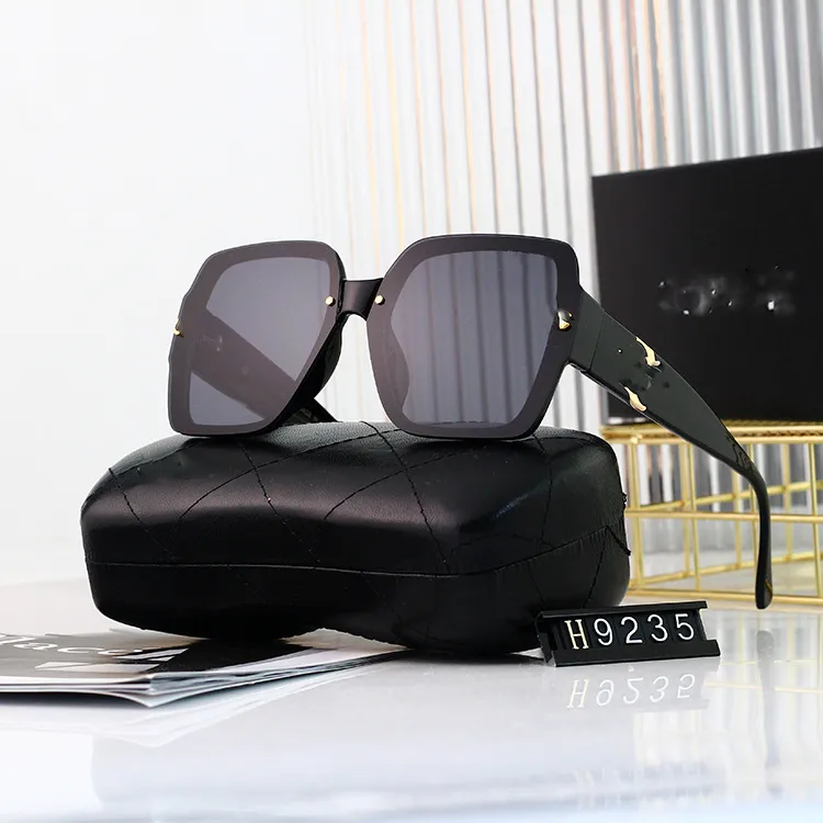نظارة شمسية مصممة للرجال نساء النظارات الشمسية الأزياء الكلاسيكية الطائفة الشمسية الفاخرة المستقطبة نظارات شمس كبيرة الحجم