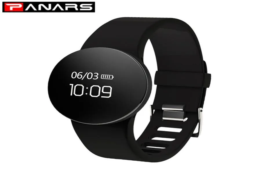 PANARES NOVOS MEN039S SMART RESPONSAGEM Smartwatch rastreador de fitness para Android iOS Sport Men Watches Fashion Clock 98987768