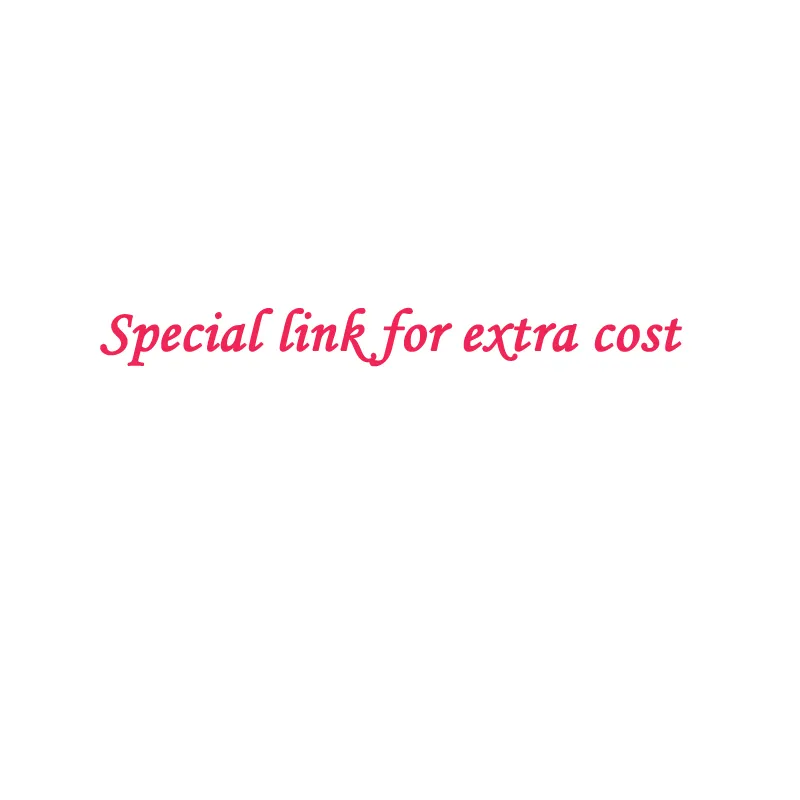 Speciale links voor extra kosten zoals verzendkosten