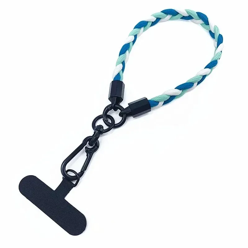 Schlüsselbundfarbe Lanyard -Riemen für Telefonzubehör Armband Telefonkette Metall Hummer Schließe Key Landyard Bag Car Keys Seil