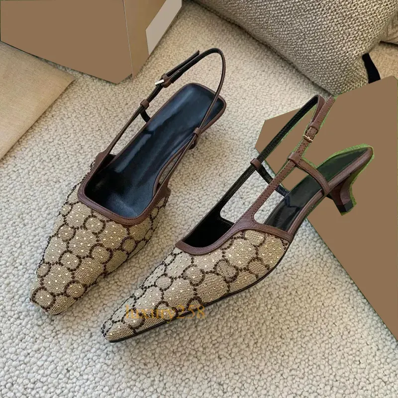 Designer kitten heel sandals online