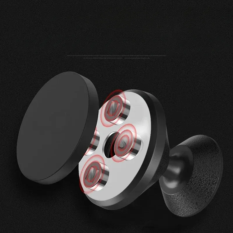 Mini magnetische auto -telefoonhouder ultra sterke magneet telefoonhouder lade magnetische beugel voor iPhone Samsung Xiaomi Huawei