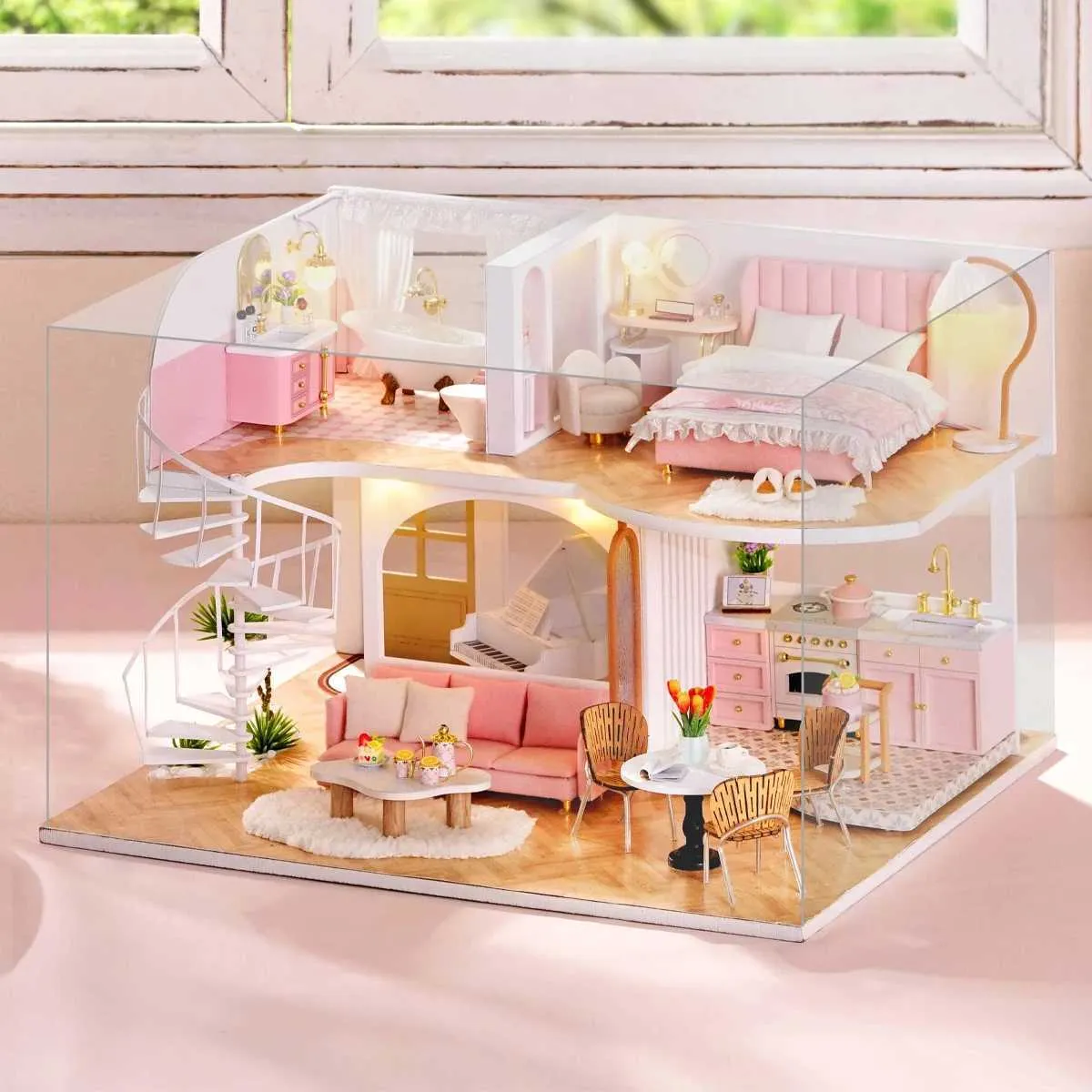 Miniature Wizardi Roombox Kit - Fantasy Wonderland Dollhouse Kit -  Walmart.com, image size:1200x1200