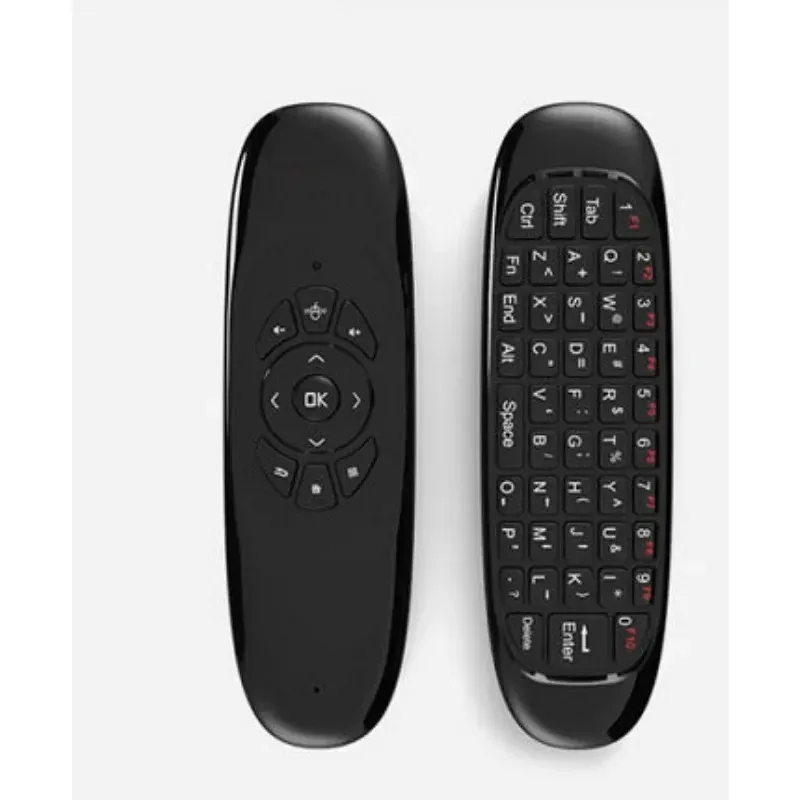Mini Air Mouse C120 Fly Air Mouse Wireless Keyboard Airmouse لـ Android TV Box/PC/TV TV Smart Portable Mini
