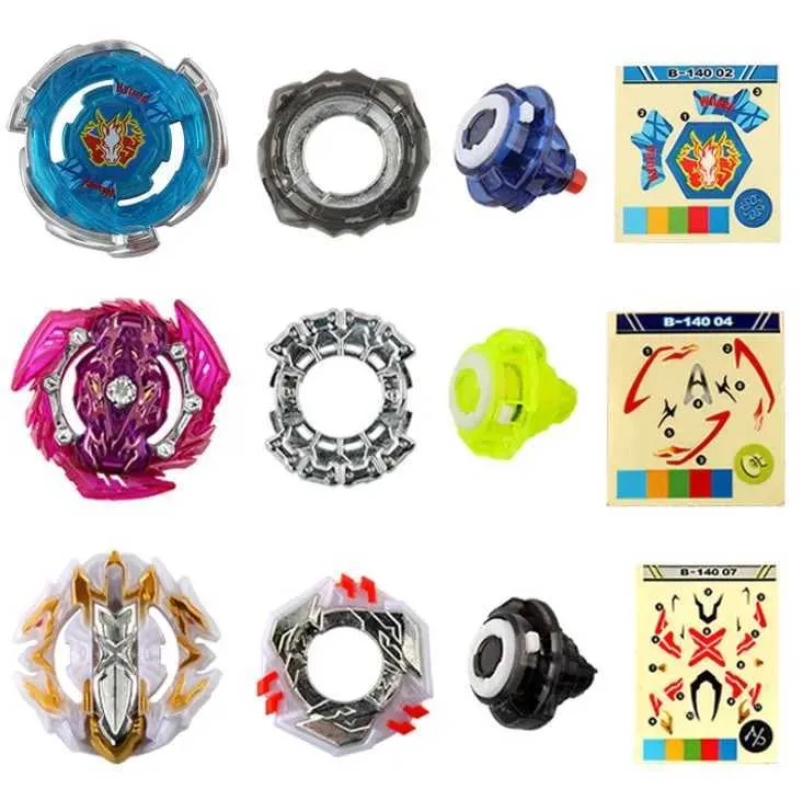 4d Beyblades B140 Storm Pegasis 10 Glaive Quick Booster B140 Случайный бустер Vol.15 Полный набор