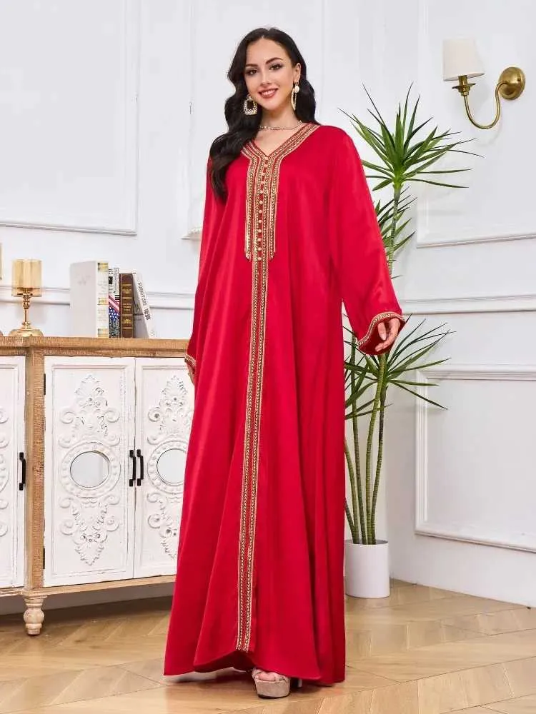Moroccan Kaftan Dresses for Women Elegant Abayas for Muslim Eid