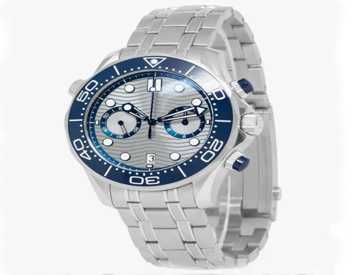 2022 NOWOŚĆ MĘŻCZYZN MENS Watch Accessories Automatyczne zegarki Blue 300m bez chronografu Orologio Skyfall JMAes Bond 007 Watch7482230