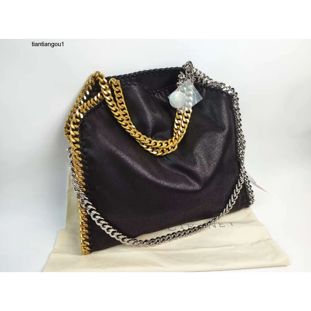 DHgate Womens PVC Leather Stella McCartney Style Designer Handbags Size 15 18 25 37cm Bags Luggage Accessories