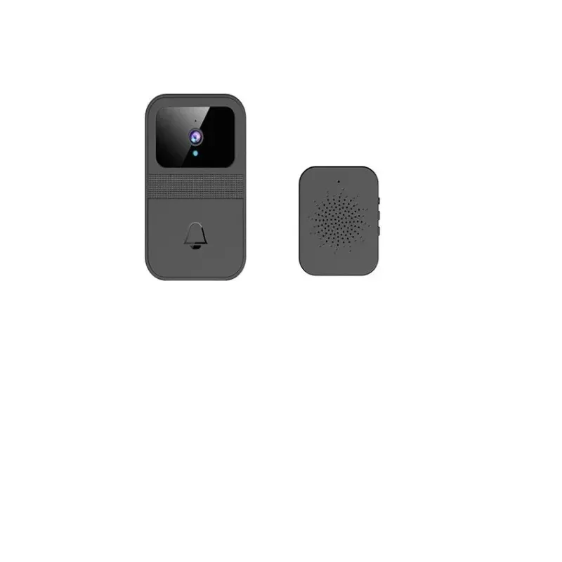 Smart Home Wireless Video Doorbell 2-Way Audio HD Video Deurbel Camera Cloud Storage Night Vision, 2.4G WiFi Compatibel