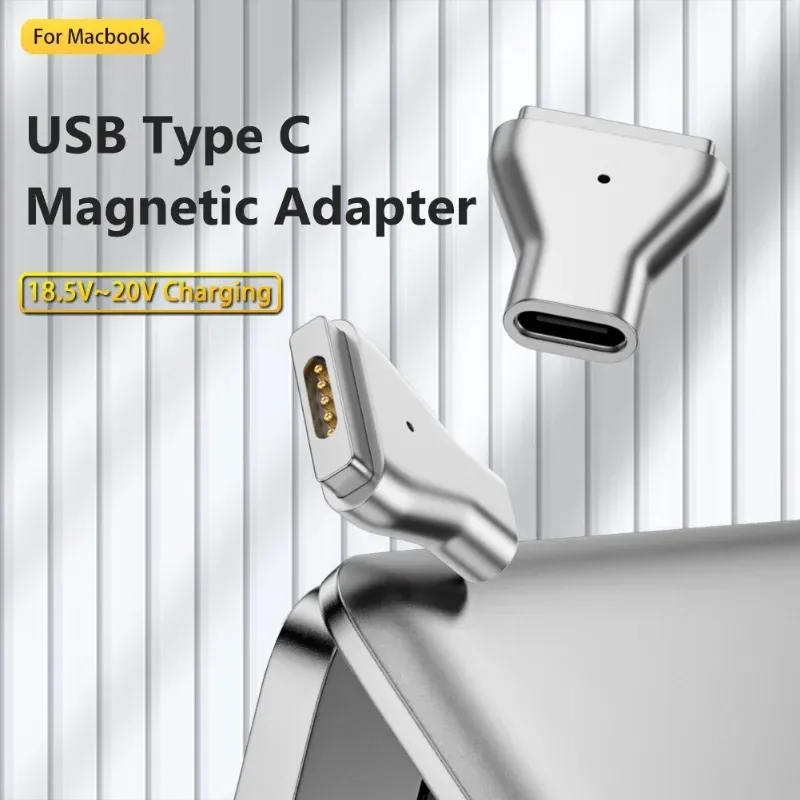 Connettore Adattatore di ricarica rapida USB Magnetic di tipo C USB femmina a Magsafe 2 1 MacBook Air/Pro Mobile Phone Accessori