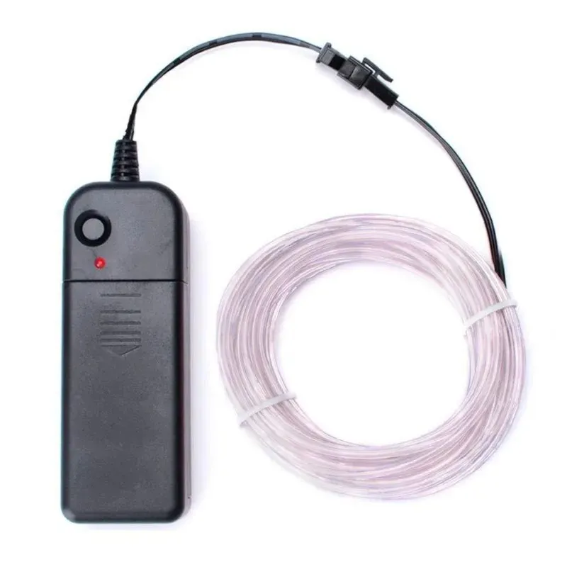 Luminous El Wire kabel 1m/3m/5 m wnętrza atmosfery wnętrz