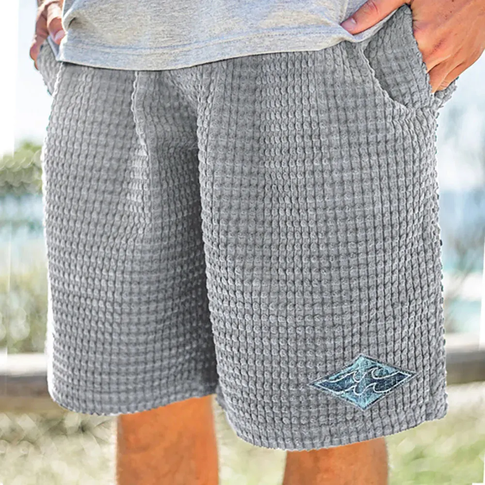 Retro Mens Printed Surfing Shorts for Vacation Leisure Comfortable Beach Shorts 2024 Summer Mens Daily Outdoor Shorts S-2XL 240506