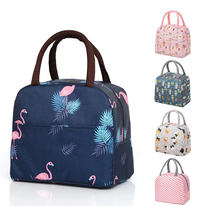 Sac Fourre-tout à Bento En Toile De Style Japonais, Grande Capacité