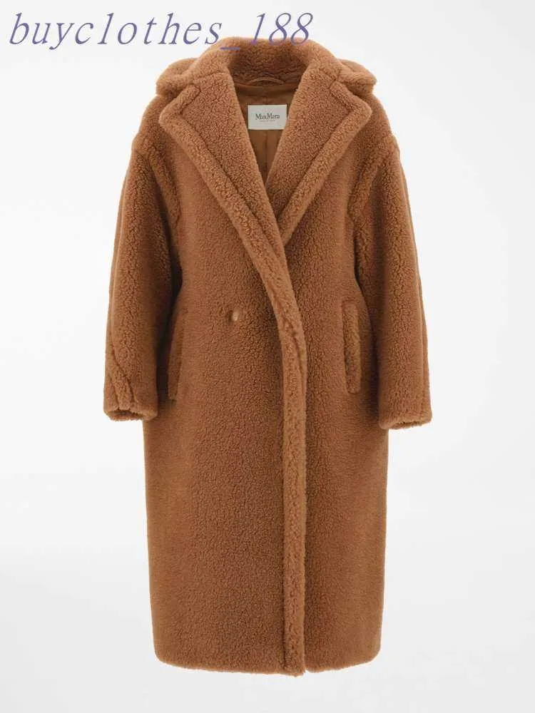 MAXMARAS MAXMARAS FEMMES MÉDIAUX DE LOCE DE TRANCH-LETH LOOD MÉLANGE Italien Brand de luxe pour femmes Coat cachemire de haute qualité C2TP