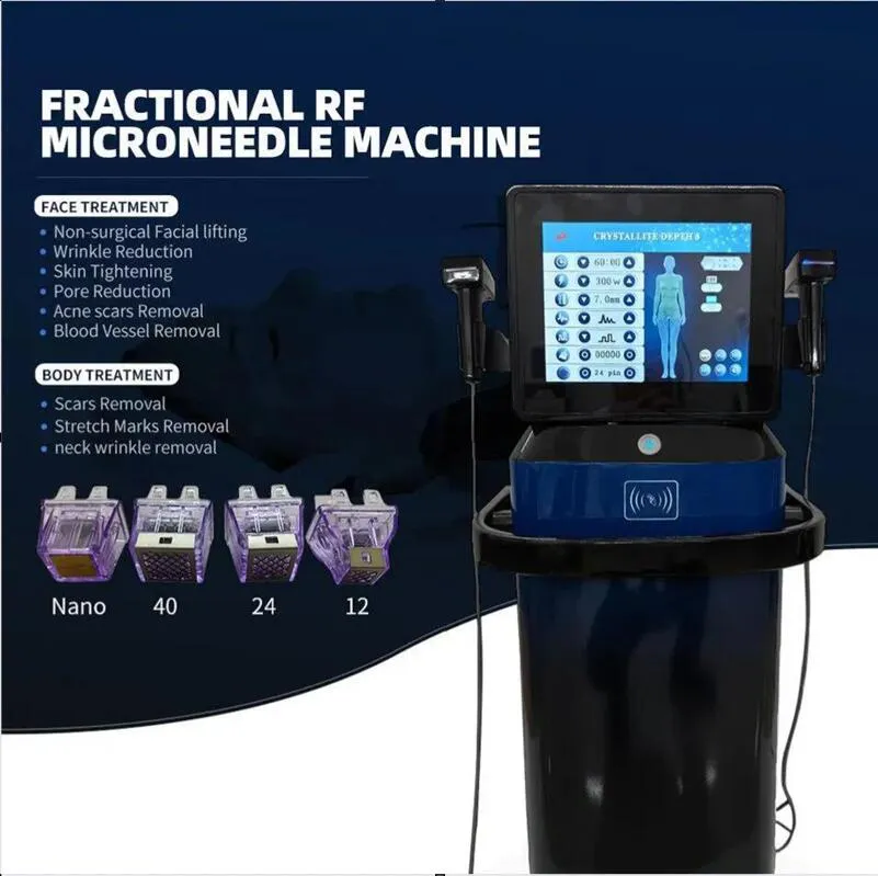 Effectieve Morpheus 8 Microneedling fractionele RF -machine huid Verjonging Acne behandelingsapparaat Microneedle littekenverwijdering schoonheidsapparatuur