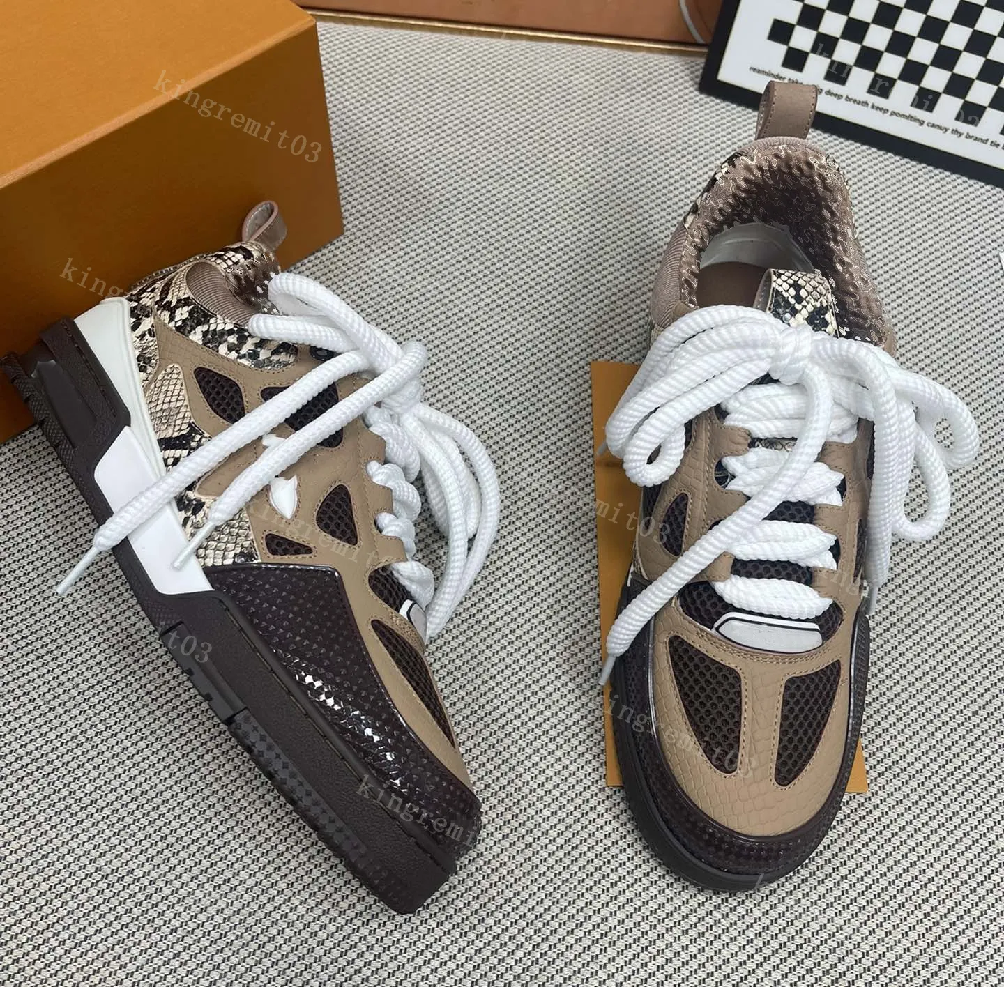 Built up trainers top