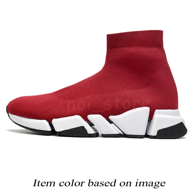 Bulk Designer Knite Platform Sneakers Top Fashion Speed Trainer In Black White Red And Beige Lace Up Loafers For Men And Women Cloud Runners Sock Shoes From Noi store 15.44 DHgate.Com