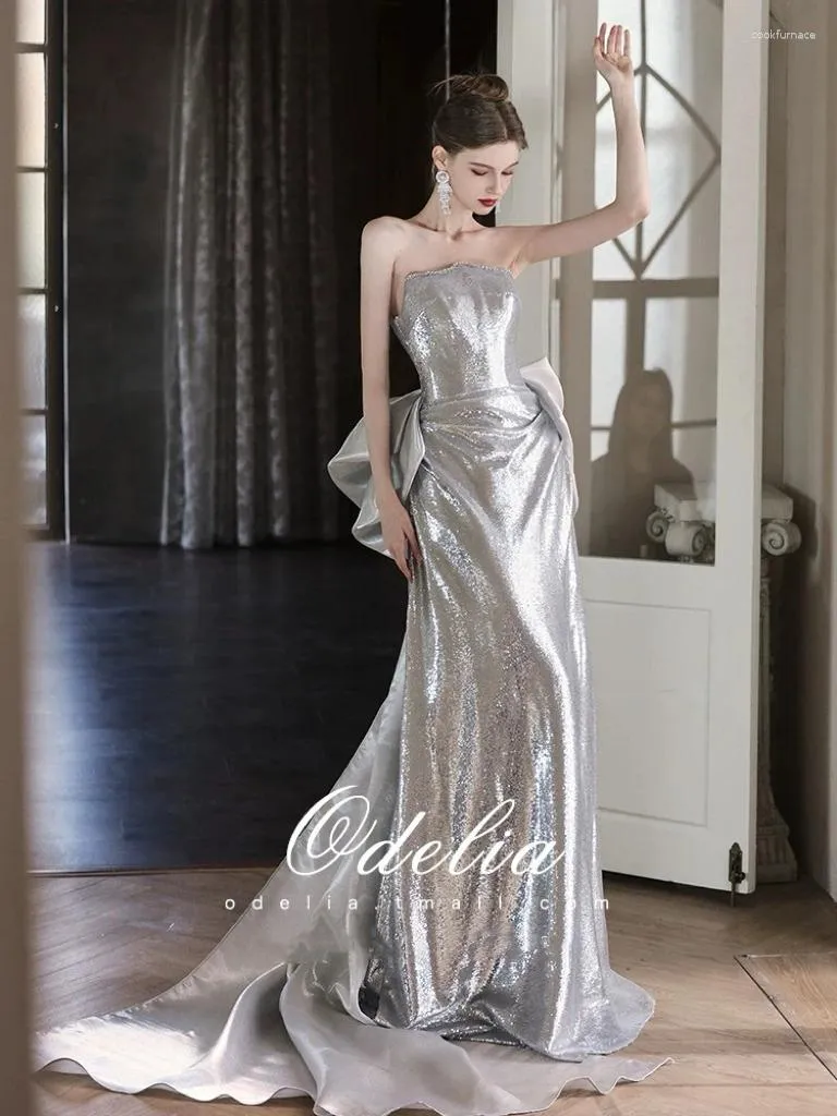 Gary Beading High Neck Two Piece Prom Dress Gary Beading High Neck Two Piece Prom Dress