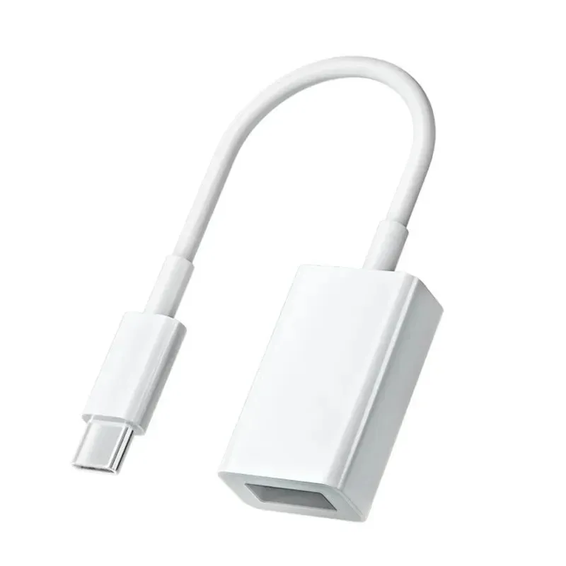 كابل محول OTG USB 2.0 النوع C ذكر إلى USB 2.0 A Female OTG Data Cord Adapter 16cm لواجهة Typec Universal