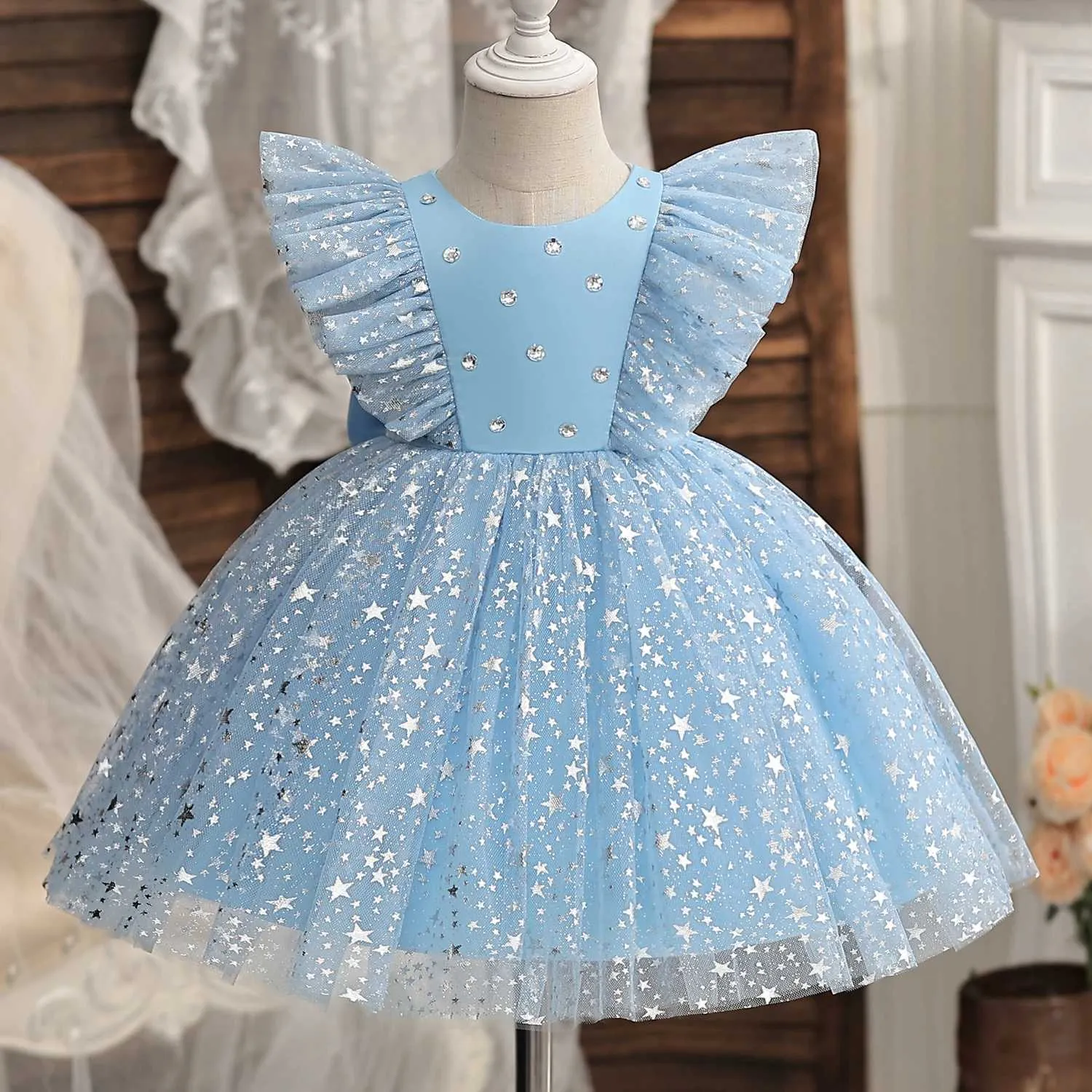 Girl's Dresses Sequin Baby Girl Dresses for 1-5 Yrs Birthday Baptism Kids  Wedding Party Princess Tulle Tutu Gown Formal Dress from Dhgate Girl's  Dresses - price 27.48