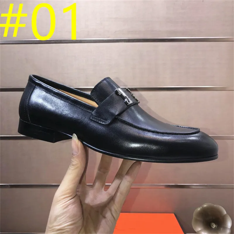 A1 Luxury Mens High Quality Dress Shoes Brand Designer Cowhide Overshoes Shoess Brog Shoe Business Cuir Avec Gold File Taille 6.5 11 Du 78 57 DHgate