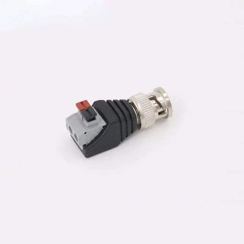 2/5/10 stcs Q9 Plug 75-5 Druk op BNC Connector Analog Surveillance Camera Lassing-Free BNC Video Copper Copper Core Interface