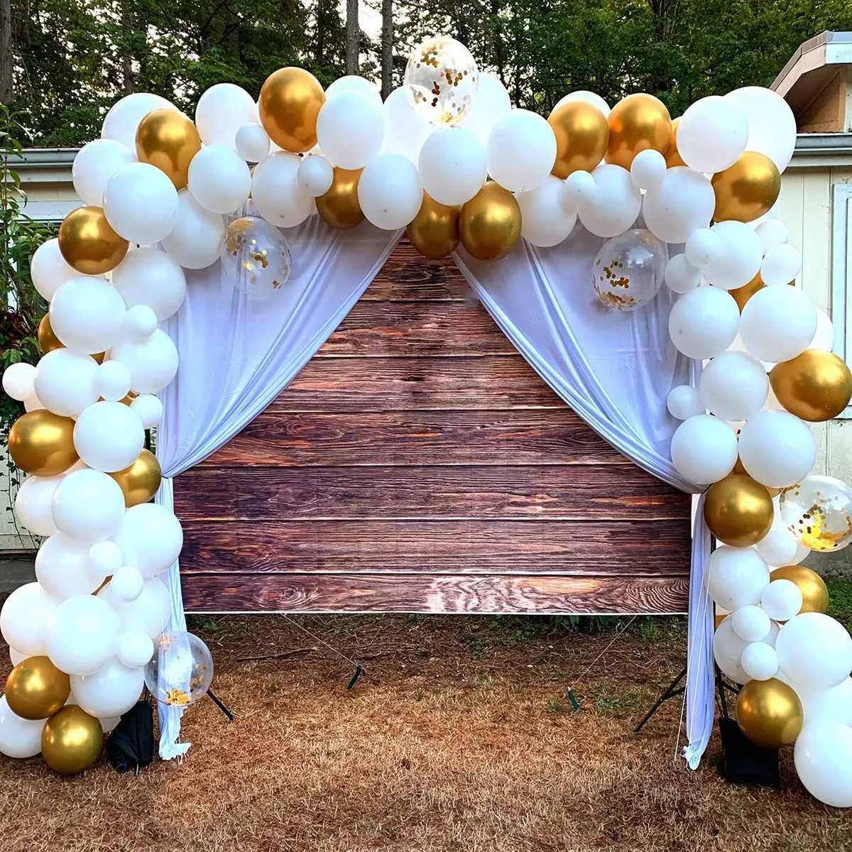 thumbnail image 2 of 122Pcs Purple Balloon Arch Metallic Purple Silver Balloon Garland Kit Ballon Wedding Decor Birthday Party Baby Shower Decoration 2 of 9