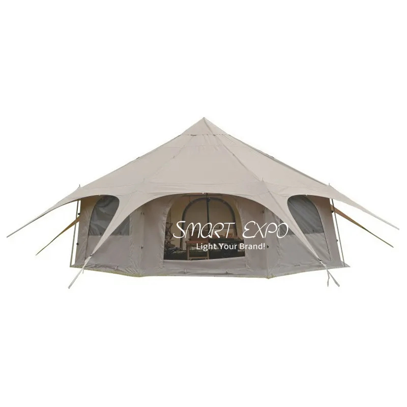 Stor lyxfamilj camping tält bärbar utomhusevenemangsskydd OS10