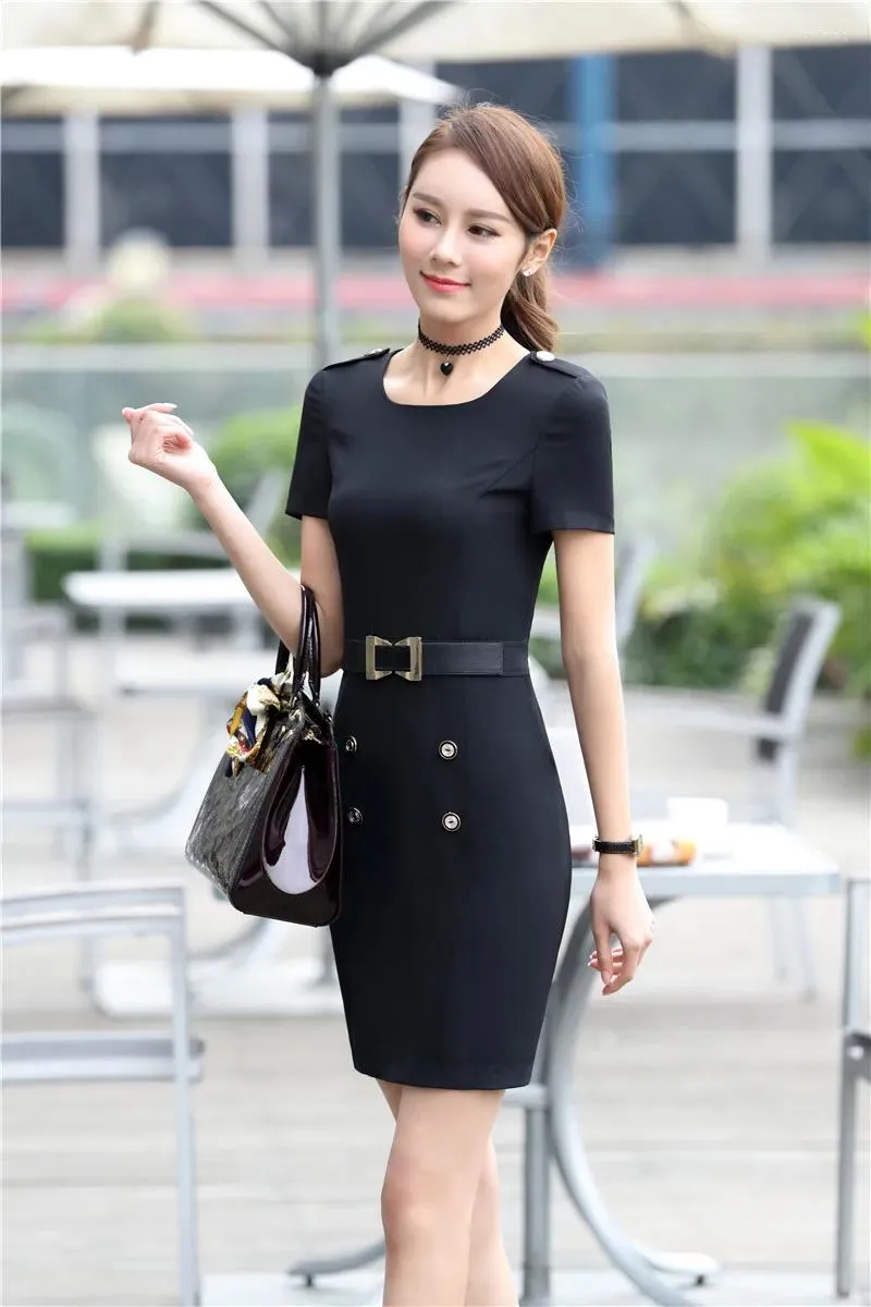 Womens Work Dress Suit with Black Blazer and Floor-Length Cami Dress for Business Formal Wear from Dhgate Work Dresses - price 88.49 Womens Work Dress Suit with Black Blazer and Floor-Length Cami Dress for Business Formal Wear from Dhgate Work Dresses - price 88.49