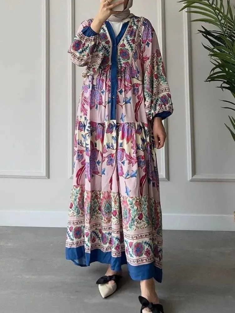fitted lace wedding dress Elegant Modest Long Sleeve Maxi Dress for Women – Draped Waist A-Line –  FineLook main image 1