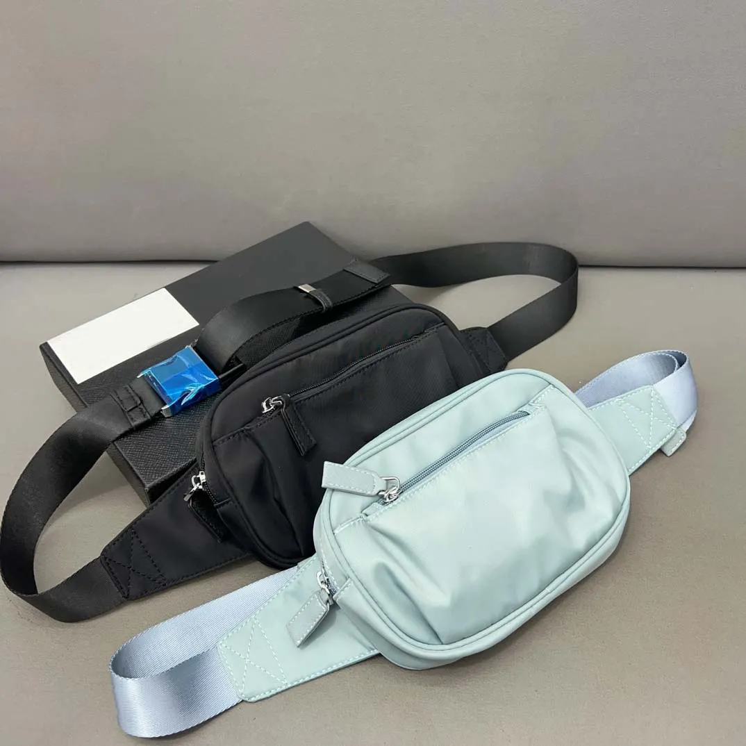 Designväska Nytt mode underarmsäck Nylon midjepaket vattentätt stor kapacitet crossbody väska bröstväska sport ryggsäck