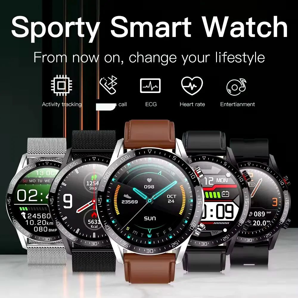 Smartwatch 2024 UNISEX UNISEX UNISEX SMARTWATH di alta qualità Women Health Fitness Touch Screen Sport Smart Orologi