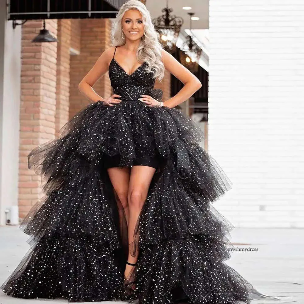 Poofy high low dress best sale