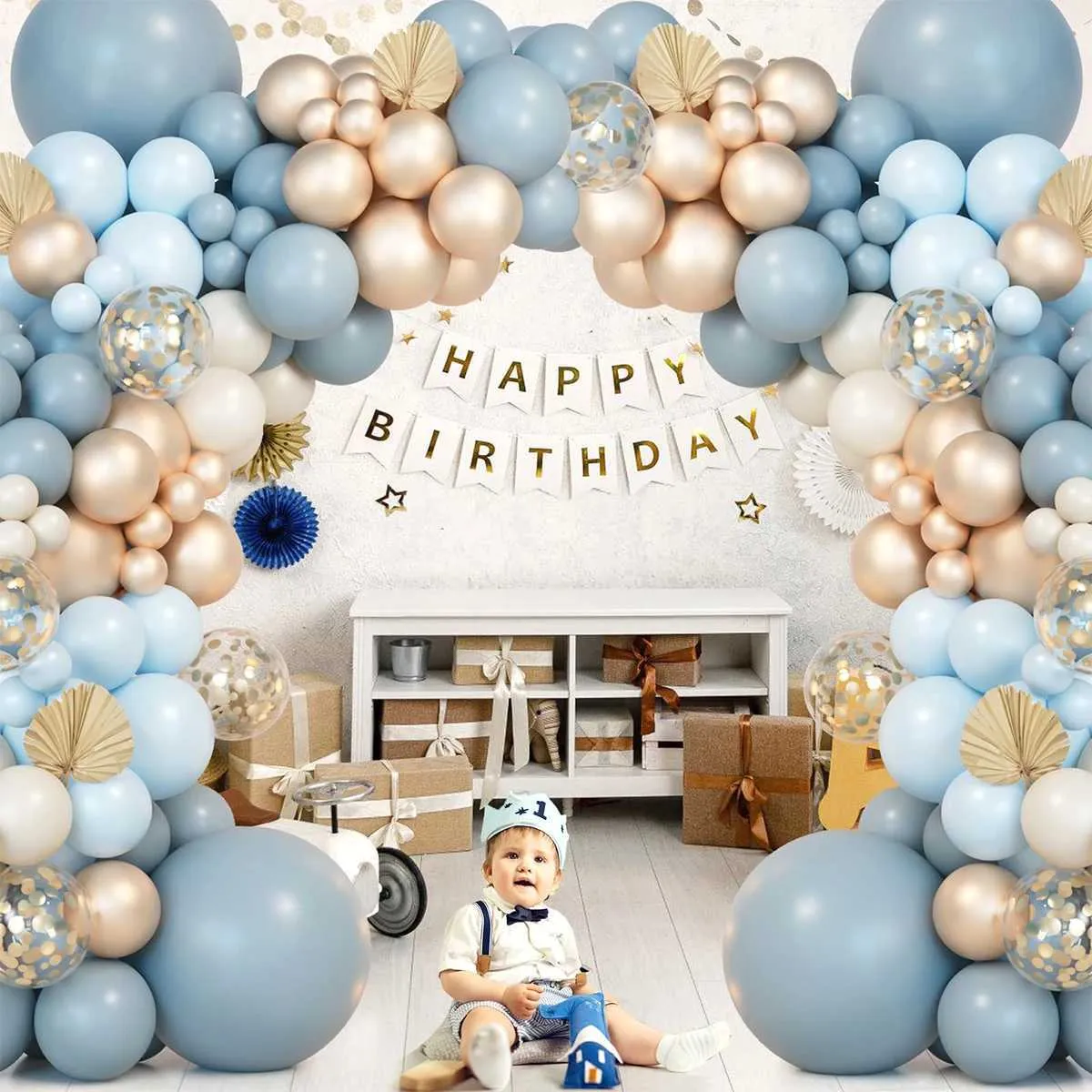 10 Pcs Christmas Snowflake Foil Balloons Frozen Birthday Party Winter