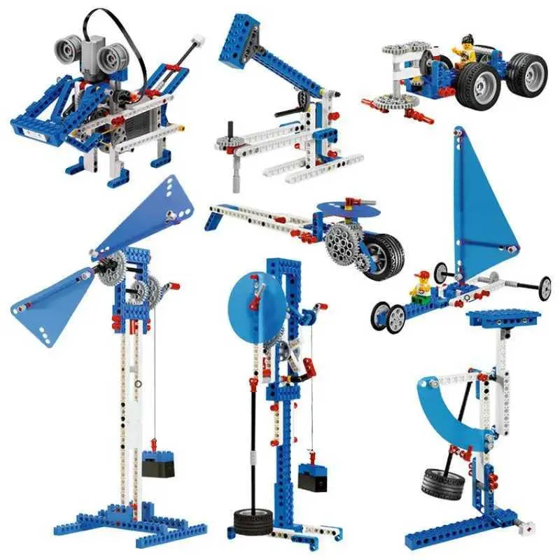 Outros brinquedos 9686 Tecnologia Função de alimentação Building Block Parts Kit