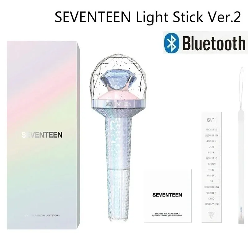 Kpop Official Seventeen Light Stick Ver 2 Bluetooth LED Concert