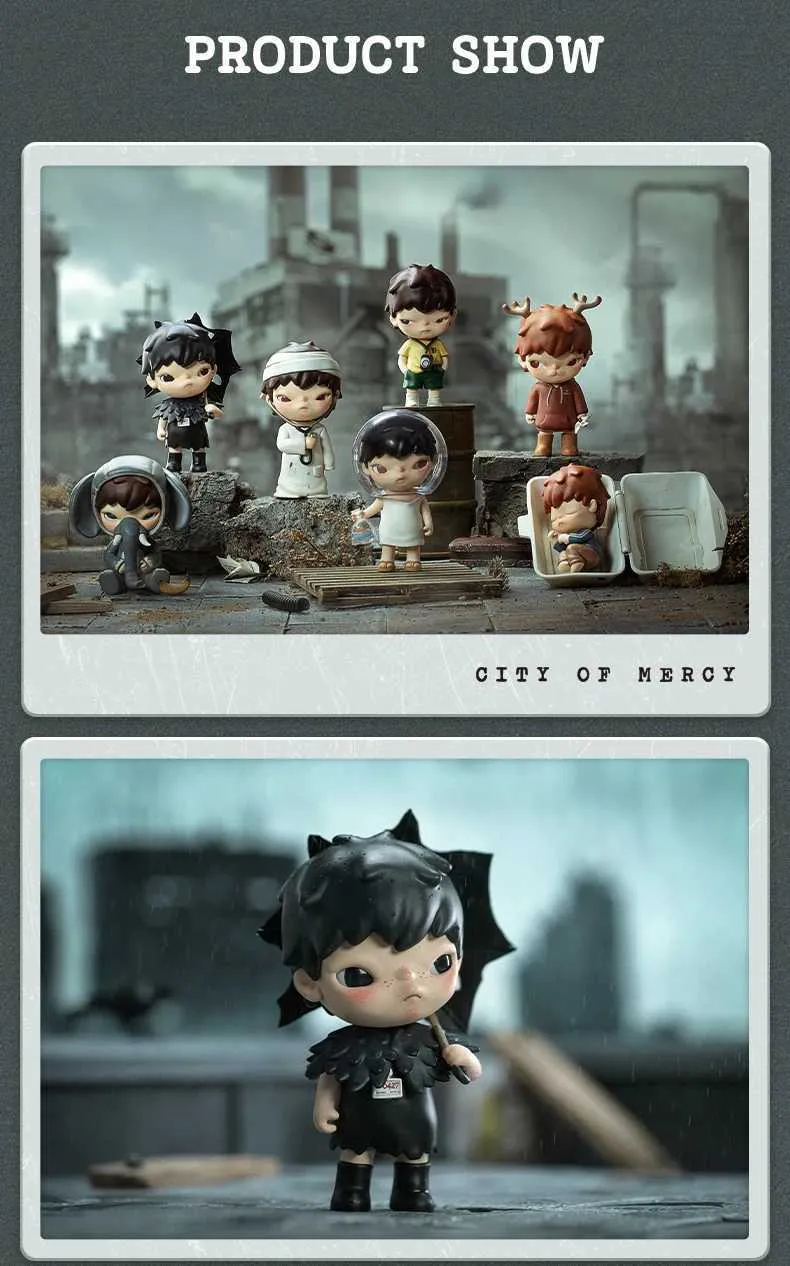 MART Hirono Ci Of Mercy Series 3 Blind Box Playmobil Toys