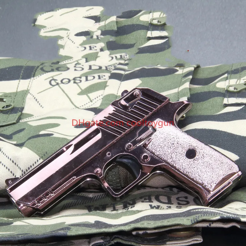 リアルなおもちゃの銃: 1:6 スケール ゴールド デザート イーグル G17