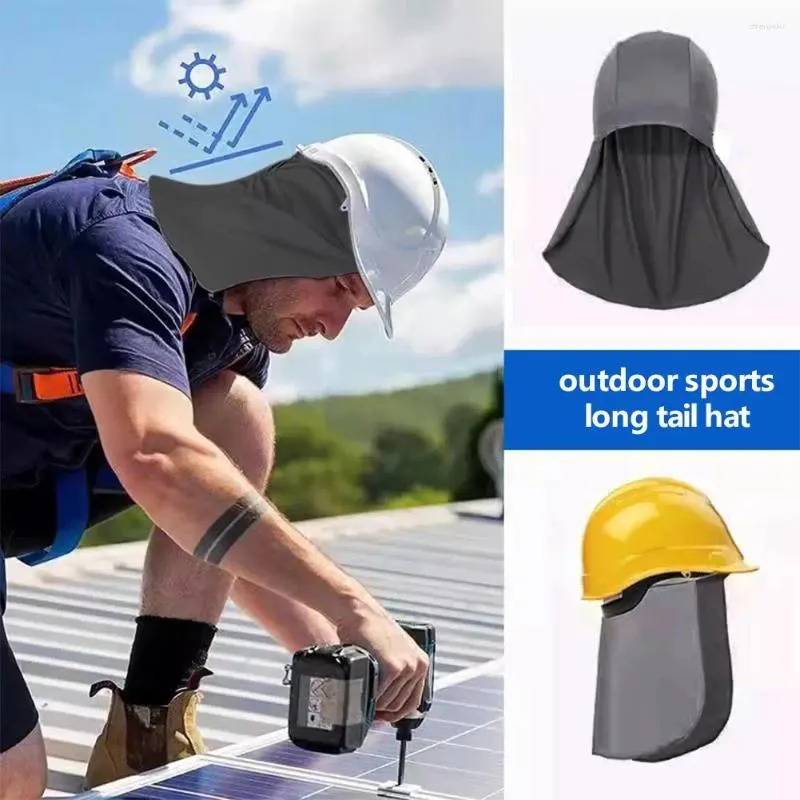 Cycling cap with neck protection store