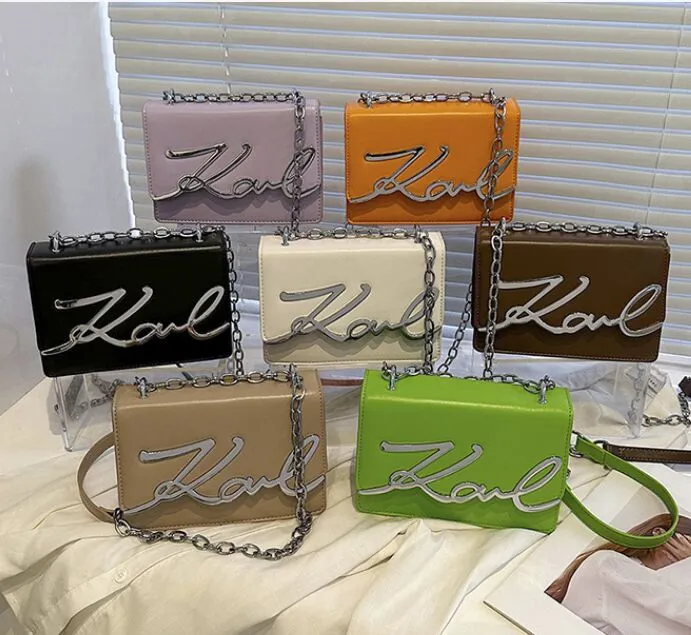 2024Karl Small Crossbody Bags for Women Designer Luxury Brand Purses and Handbags Ladies Shoulder Crossbody 7 Vibrant Colors